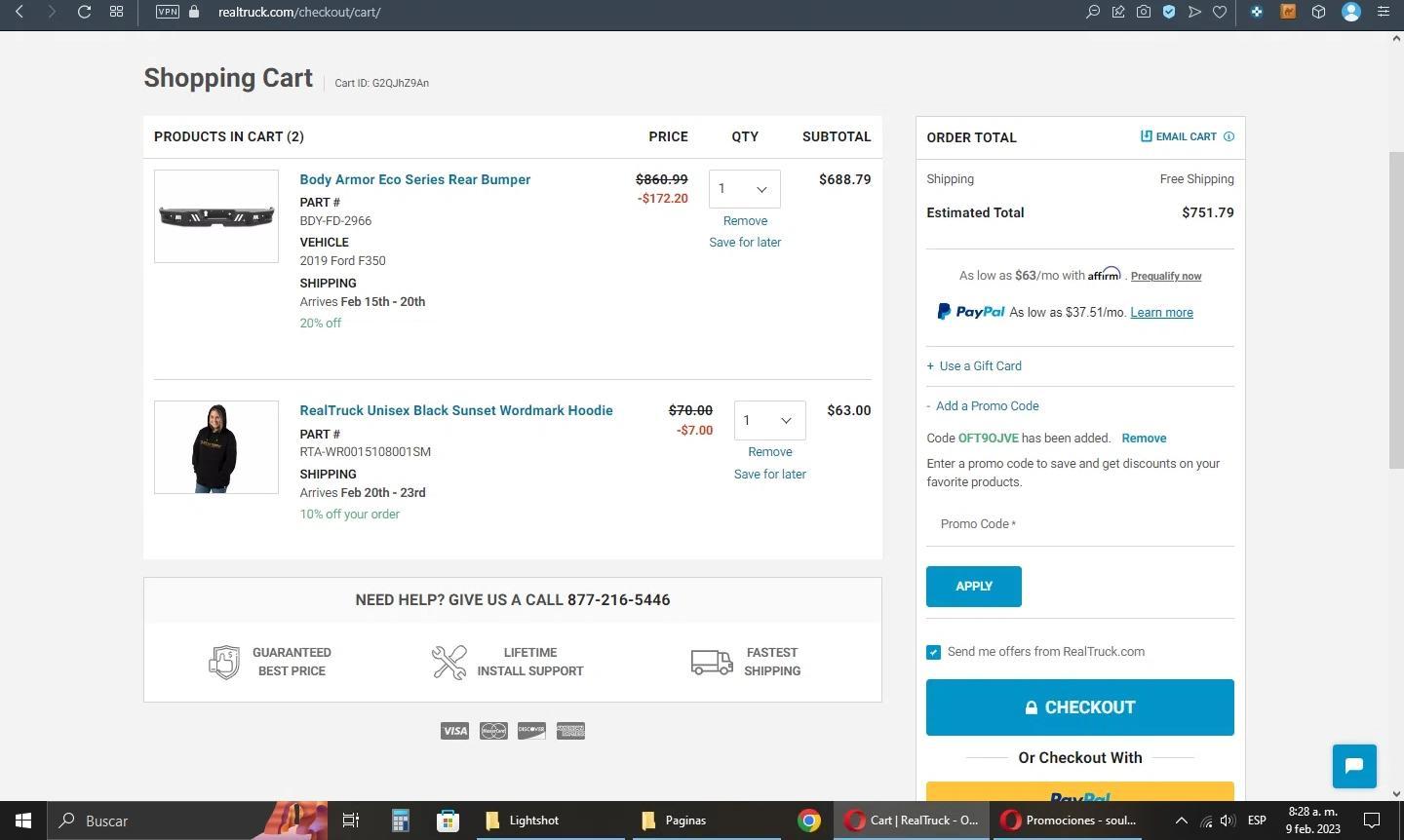 How to apply RealTruck coupon code